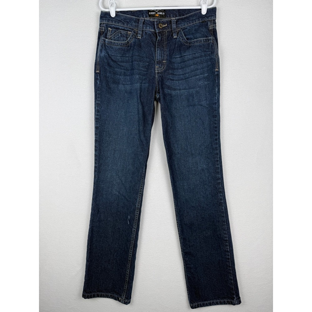 Cody James FR Mens 30x34 Dark Wash Flame Resistant Jeans NFPA 2112 CJFRS19D12